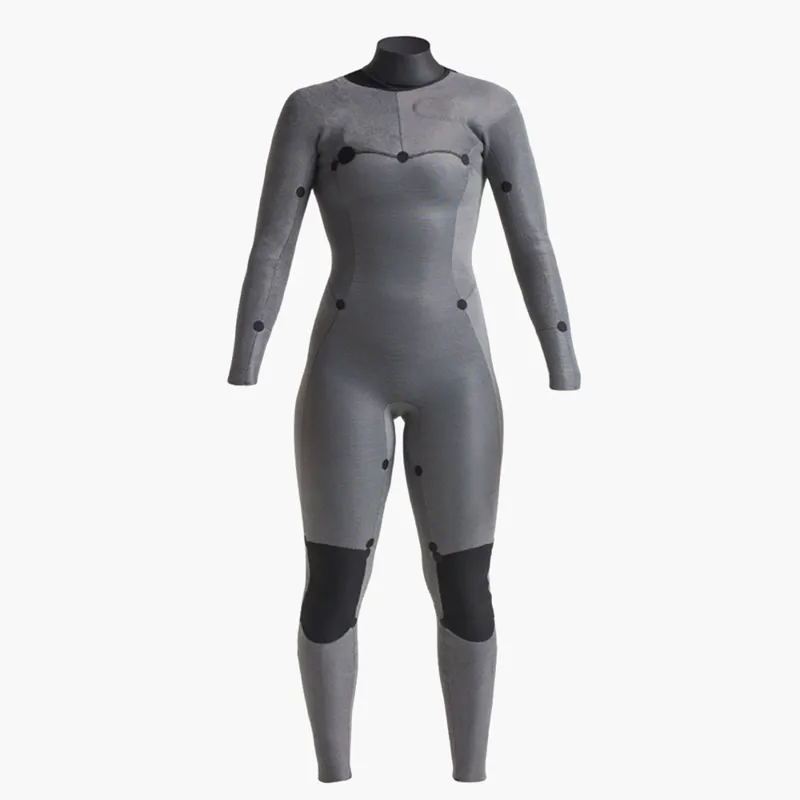 C-Skins Womens Solace 4/3 Back Zip Wetsuit Raven/Shade-6